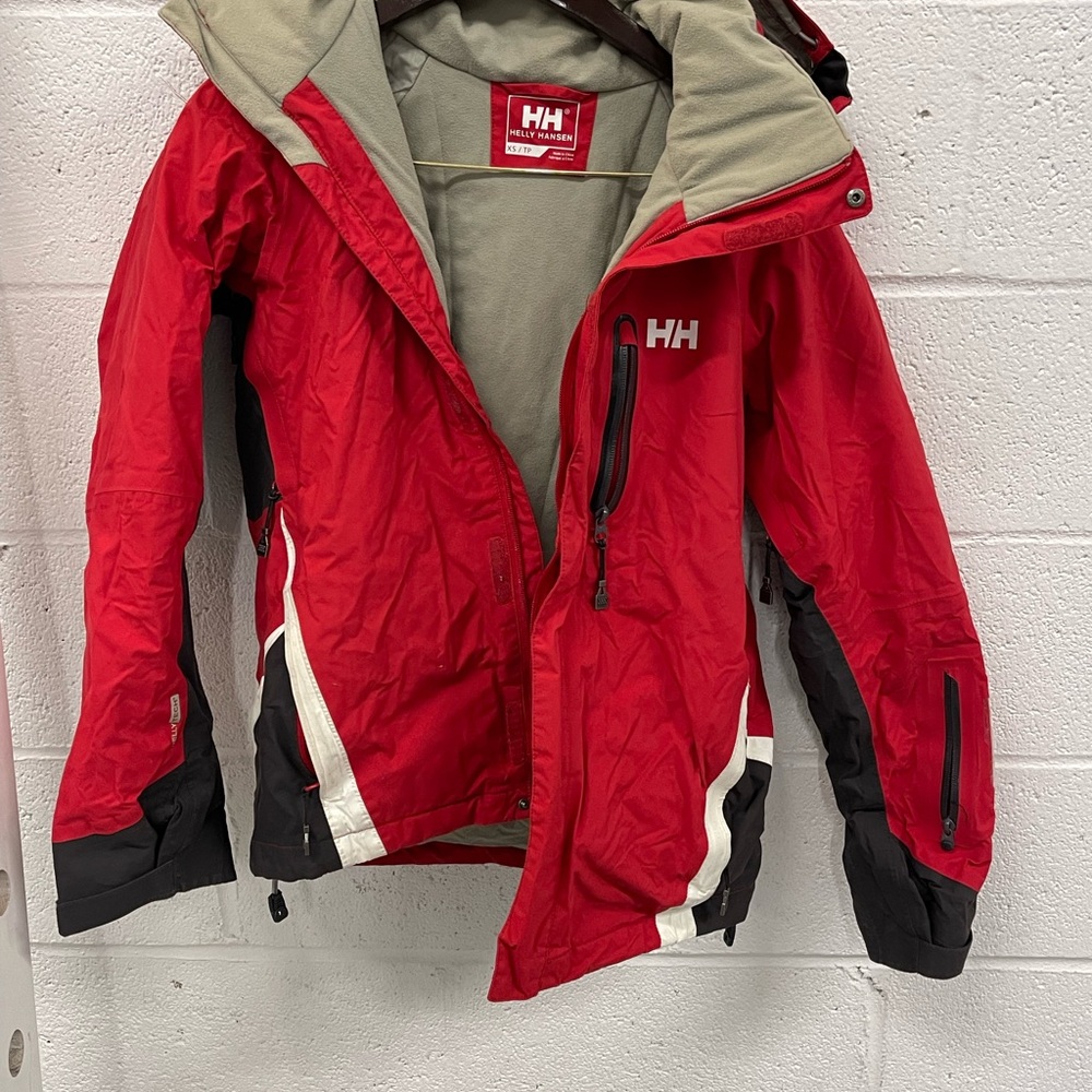 Helly Hansen Gray Fleece Jacket